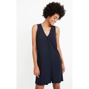 Madewell Heather Button-Front Dress